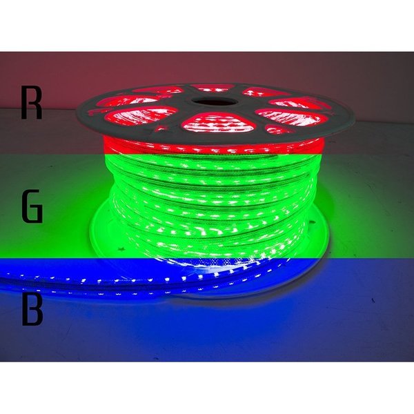 Race Sport 164Ft 110V Atmosphere 5050 Led Strip Lighting Reel (Rgb) RS-5050-164FT-RGB